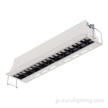 20W LED RECTEDILY Alumium Mini Grille Light